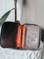 Cargar imagen en el visor de la galería, Full-Grain Zippered Passport Wallet
