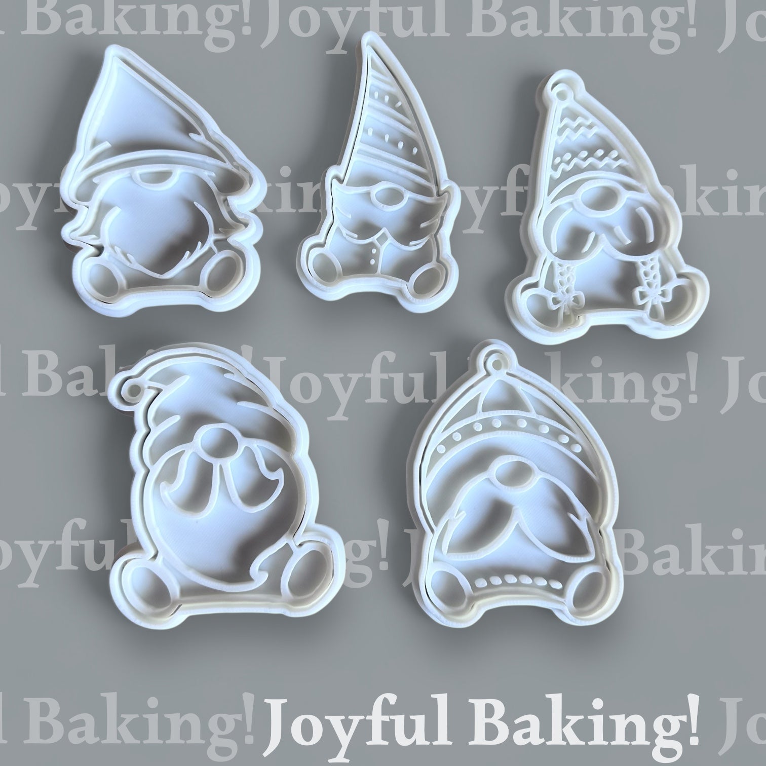 Gnomes Cookie Cutter Set