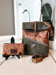 Magnolia Wallet - Faux Leather